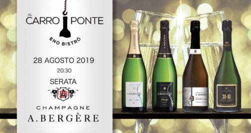 evento champagne Bèrgere