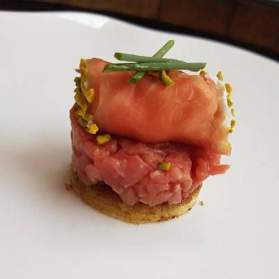 manzo crudo e marinato